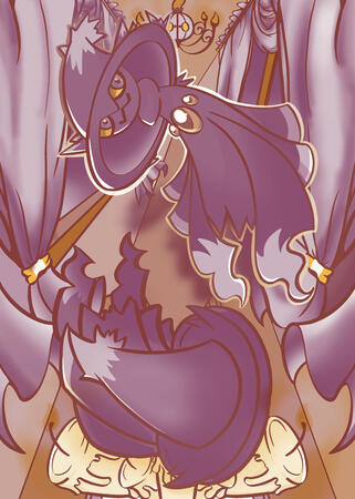 PKMN - Mismagius Riso Print