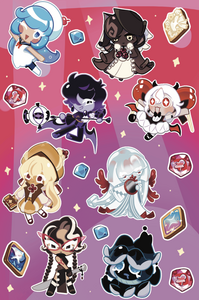 Epic Cookie Run Kingdom Sticker Sheet