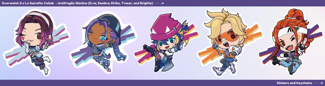 Overwatch 2 x Le Sserafim