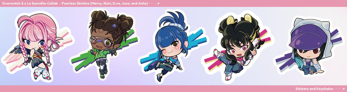 Overwatch 2 x Le Sserafim