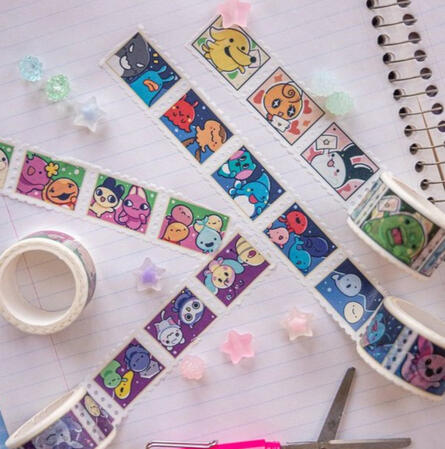 Tamagotchi Washi Tape