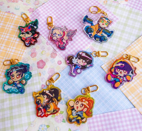 Overwatch Keychains